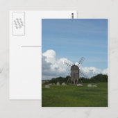 Windmühle Postkarte (Vorne/Hinten)