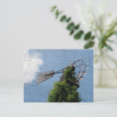 Windmühle Postkarte (Stehend Vorderseite)