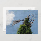 Windmühle Postkarte (Vorne/Hinten)