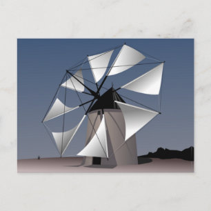 Windmühle Postkarte