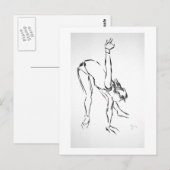 Windmühle Postkarte (Vorne/Hinten)