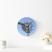 Windmühle Runde Wanduhr (Zuhause)