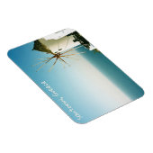 Windmühle Santorini, Griechenland Magnet (Rechte Seite)