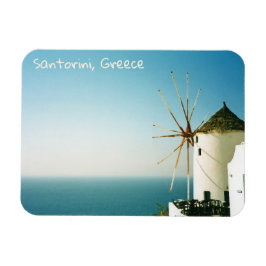 Windmühle Santorini, Griechenland Magnet