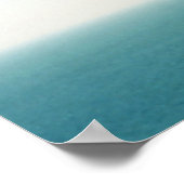 Windmühle Santorini, Griechenland Poster (Ecke)