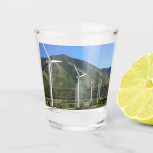 Windmühle Schnapsglas