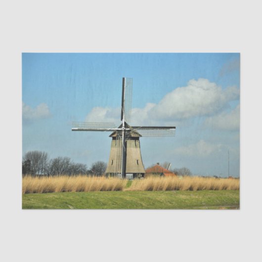 Windmühle Seidenpapier (Vorderseite)