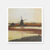 Windmühle Serviette (Vorderseite)