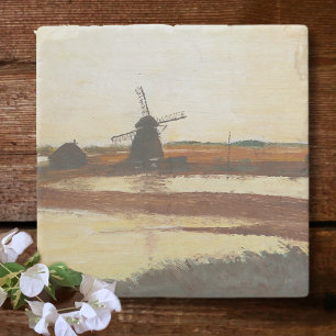 Windmühle Steinuntersetzer