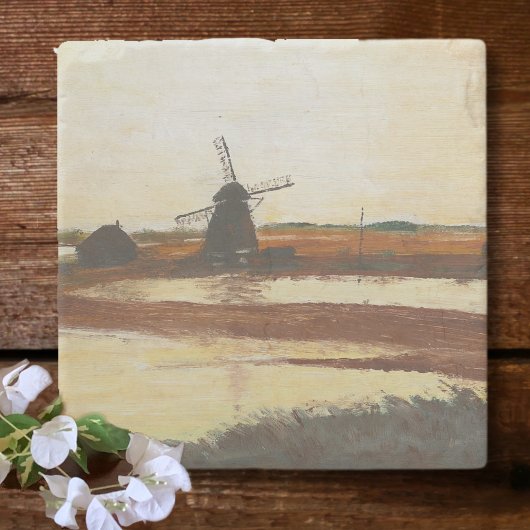 Windmühle Steinuntersetzer