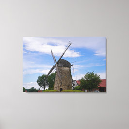Windmühle Todtenhausen - Wallholländer Leinwanddruck