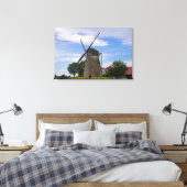 Windmühle Todtenhausen - Wallholländer Leinwanddruck (Insitu (Schlafzimmer))