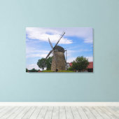 Windmühle Todtenhausen - Wallholländer Leinwanddruck (Insitu (Holzboden))