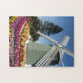 Windmühle u. Tulpen (Skagit Tal) Puzzle (Horizontal)