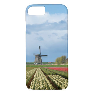 Windmühle und TulpelandschaftiPhone 7 Fall Case-Mate iPhone Hülle
