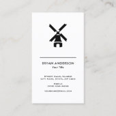 Windmühle Visitenkarte (Vorderseite)