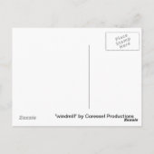 "Windmühle" von Coressel Productions Postkarte (Rückseite)