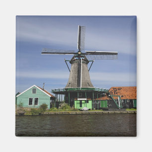 Windmühle, Zaanse Schans, Holland, Niederlande 3 Magnet