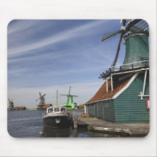 Windmühle, Zaanse Schans, Holland, Niederlande Mousepad