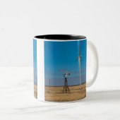 Windmühle Zweifarbige Tasse (VorderseiteRechts)