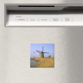 Windmühlen am Kanal in Kinderdijk, 2 Magnet (In Situ (Geschirrspüler))