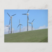 Windmühlen auf den 580 postkarte (Vorderseite)