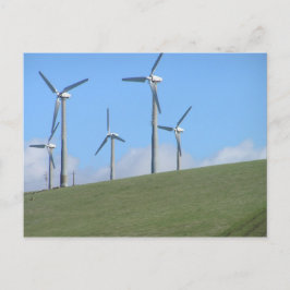 Windmühlen auf den 580 postkarte