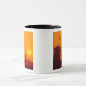 Windmühlen bei Sonnenuntergang, Schermerhorn, Nied Tasse (Zentrum)