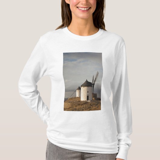 Windmühlen Consuegra, antike La Mancha T-Shirt (Vorderseite)