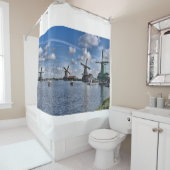 Windmühlen Duschvorhang (Beispiel)