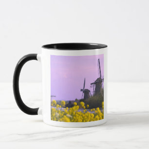 Windmühlen entlang des Kanals in Kinderdijk, Tasse