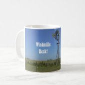 Windmühlen-Felsen! Kaffeetasse (Vorderseite Links)