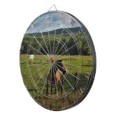 Windmühlen im Abstand Dartscheibe (Vorderseite rechts)