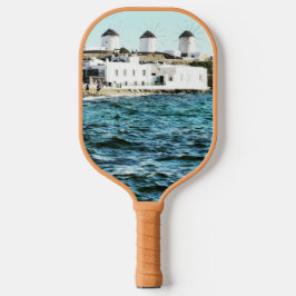 Windmühlen im Mykonos-Pickleball-Paddel Pickleball Schläger