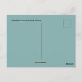 Windmühlen im Western Nord-Dakota Postkarte (Rückseite)