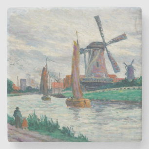 Windmühlen in Holland (Niederlande) Steinuntersetzer