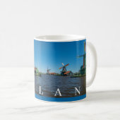 Windmühlen in Holland sehen Tasse (VorderseiteRechts)