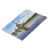 Windmühlen in Kinderdijk, Niederlande Notizblock (angewinkelt)