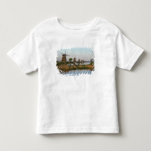 Windmühlen, Kinderdijk, Niederlande Kleinkind T-shirt