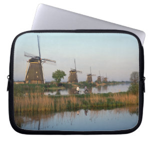 Windmühlen, Kinderdijk, Niederlande Laptopschutzhülle