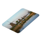 Windmühlen, Kinderdijk, Niederlande Magnet (Linke Seite)