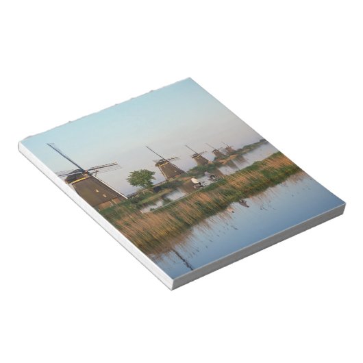 Windmühlen, Kinderdijk, Niederlande Notizblock (angewinkelt)