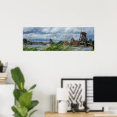 Windmühlen Poster (Heimbüro)