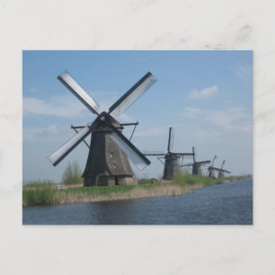 Windmühlen Postkarte