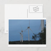 Windmühlen Postkarte (Vorne/Hinten)