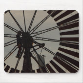 Windmühlen-Silhouette mousepad (Vorne)