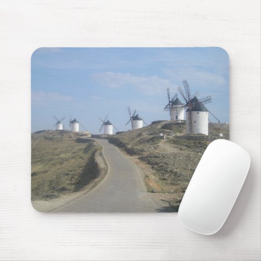 Windmühlen-Straße Mousepad (Mit Mouse)