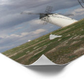 Windmühlen V - Druck Poster (Ecke)