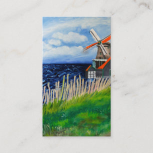 Windmühlen-Visitenkarte Visitenkarte