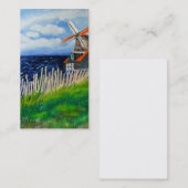 Windmühlen-Visitenkarte Visitenkarte (Vorne/Hinten)
